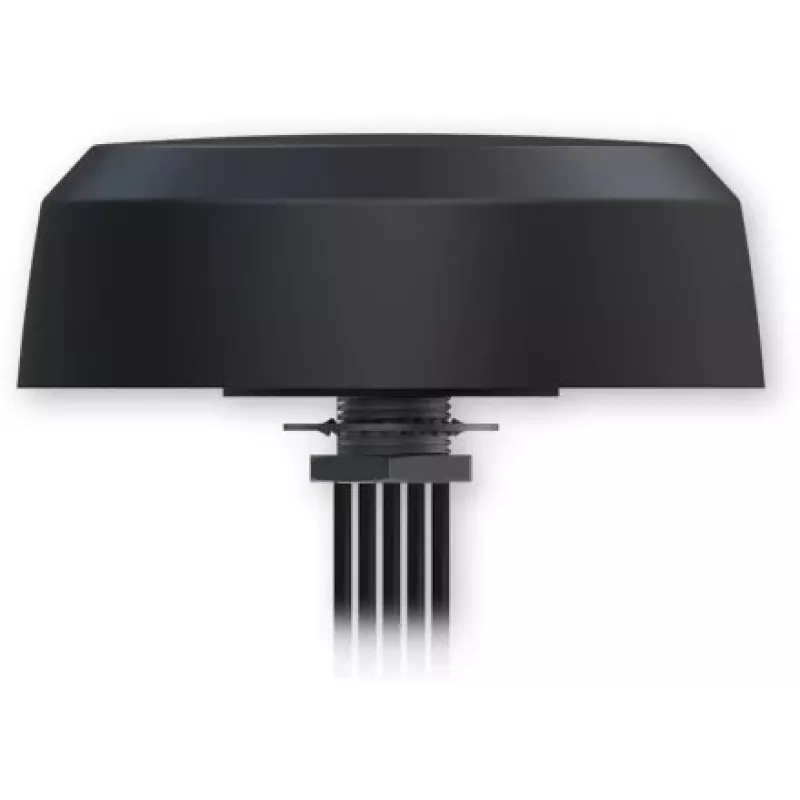 Antena 5G Combo MIMO Mobile GNSS para montagem no teto TELTONIKA PR1KCI49 para veículos – multibanda móvel com GNSS integrado