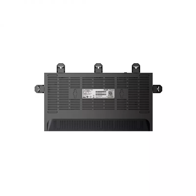Ruijie Networks RG-EW3000GX PRO Router Wi-Fi Gigabit Ethernet Banda dupla (2,4 GHz / 5 GHz) Preto