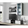 Suporte de TV Cama SOHO 180 cinzento/branco brilhante