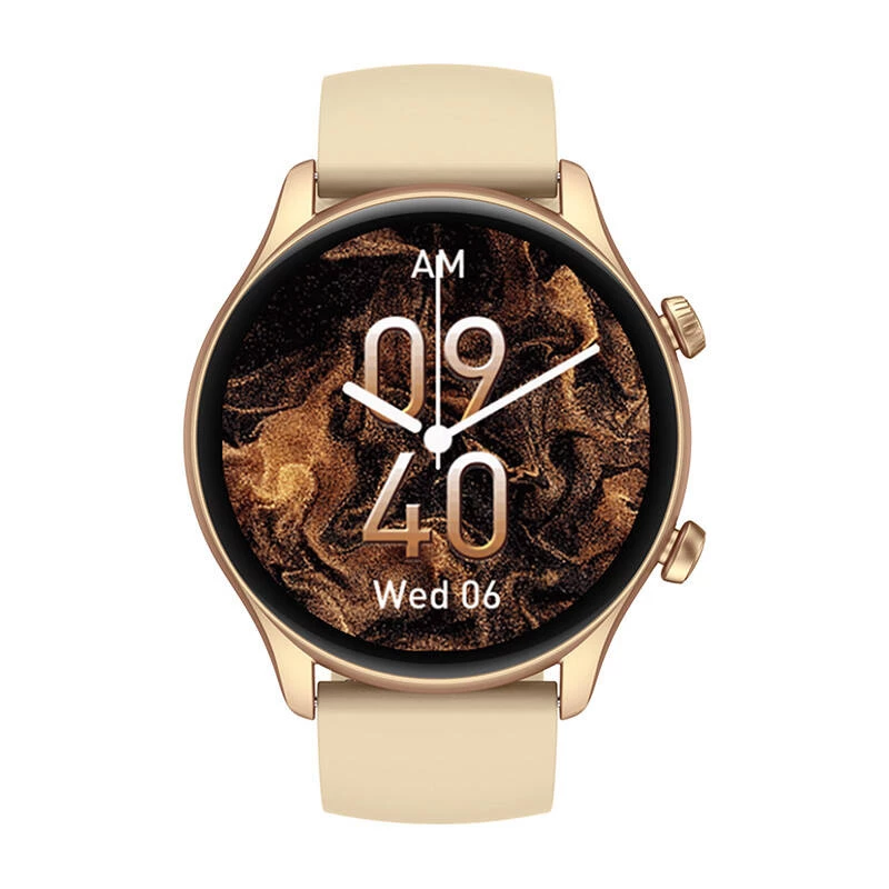 Zeblaze Btalk 3 Plus smartwatch, dourado