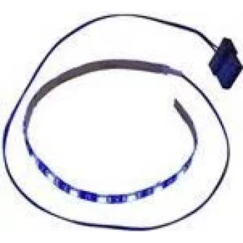Tira LED Inter-Tech 88885448 300 mm preta azul 18 lâmpadas