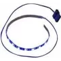 Tira LED Inter-Tech 88885448 300 mm preta azul 18 lâmpadas