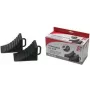 Calço IWH 019605 plástico preto, robusto e durável, conjunto de 2 peças