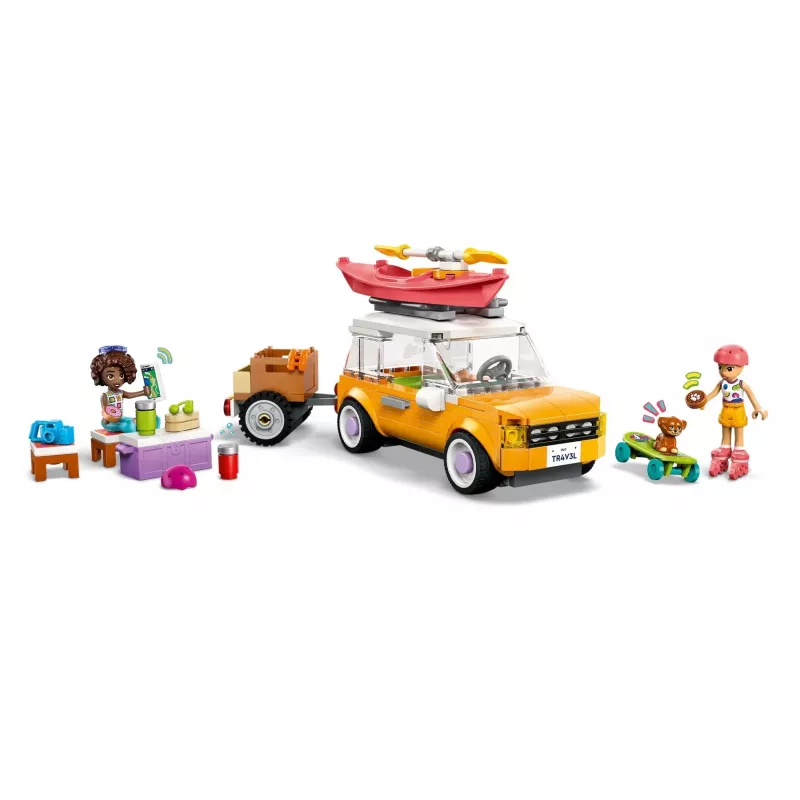 Brinquedo de construção LEGO Friends conjunto de brincar 42659 Viagem de aventura com amigos, 220 peças, 2 minifiguras, a partir dos 6 anos