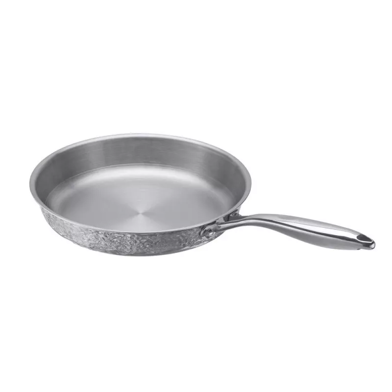 Frigideira multiusos RESTO Crater redonda em aço inoxidável 24 cm