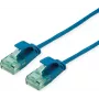 Cabo de rede UTP ROLINE RM Cat6A/Cl.EA fino azul 0,3 m - UTP (21.45.3441)