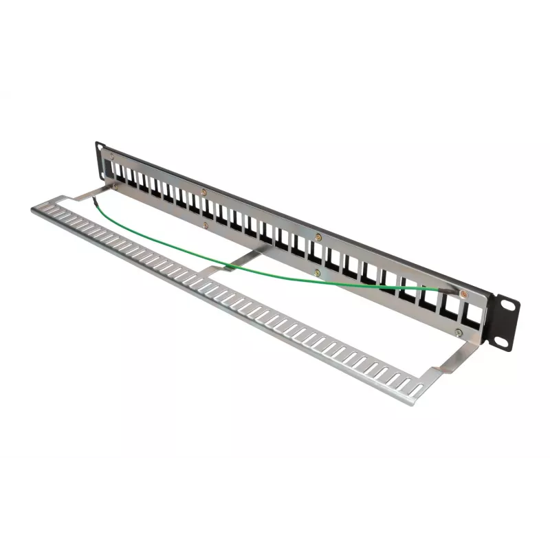 Patch panel Extralink 24 portas STP, modular, 24 portas
