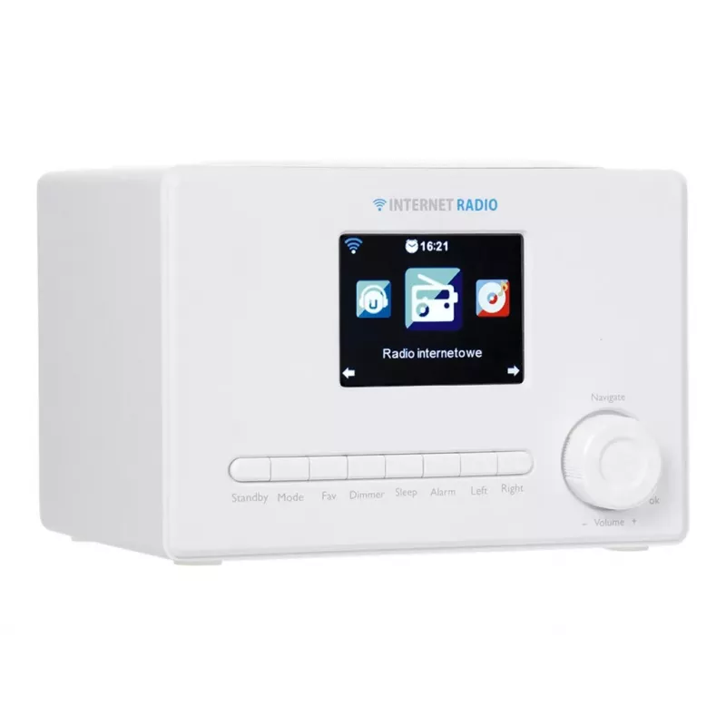 Rádio Internet WIFI ART RADA X102 X102 LCD cor 3.2 branco
