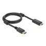 Cabo DeLOCK Active DisplayPort 1.2 para HDMI 4K 60 Hz 1 m