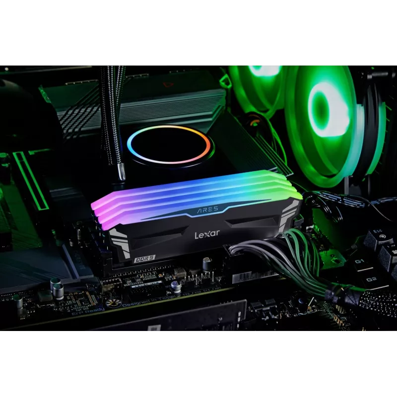 Lexar | Memória para Desktop | ARES | 32 Kit (16GBx2) GB | DDR5 | 6800 MHz | PC/servidor | Registado Não | ECC Não
