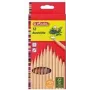 Conjunto de canetas e lápis HERLITZ 8660086 – corpo em madeira, escrita multicolor, 12 unidades