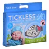 Repelente de carraças por ultrassons TICKLESS PRO-104BE para animais de estimação – portátil, a pilhas, à prova de água, alcance de 1,5 m, bege