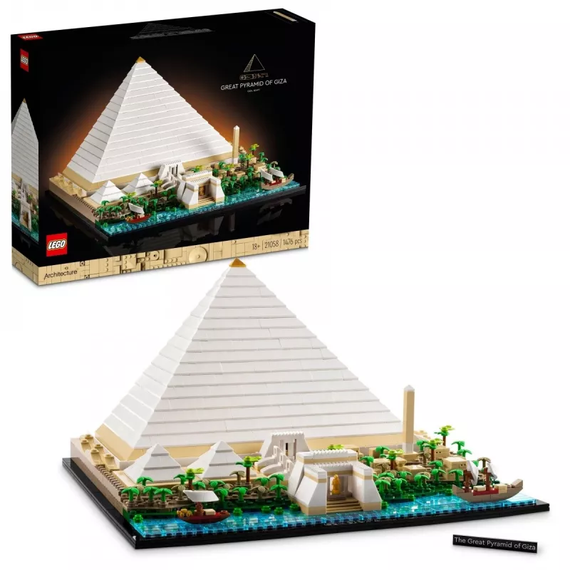 LEGO ARCHITECTURE 21058 GRANDE PIRÂMIDE DE GIZÉ