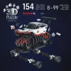 Puzzle 3D Ravensburger Iconics Porsche 911 GT3 Cup – kit de montagem de modelo