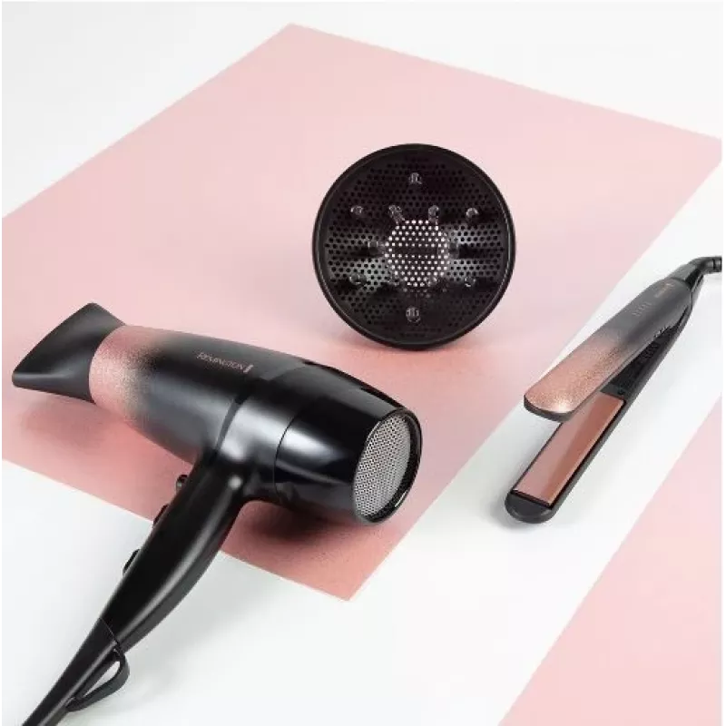 Secador de cabelo 2200e 3temp/2vel Rosa Shimm
