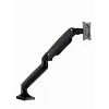 Suporte para monitor GEMBIRD MA-DA1-03 para ecrãs de 17–35 polegadas, 10 kg, VESA 75x75–100x100, fixação por grampo/passagem na secretária, preto