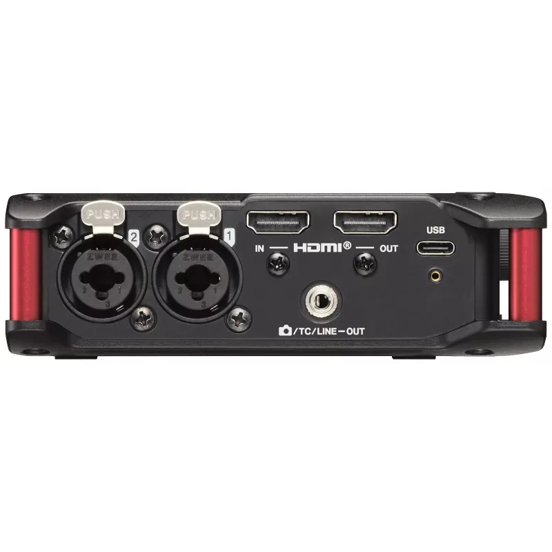 Gravador de áudio portátil Tascam FR-AV4 com 4 canais