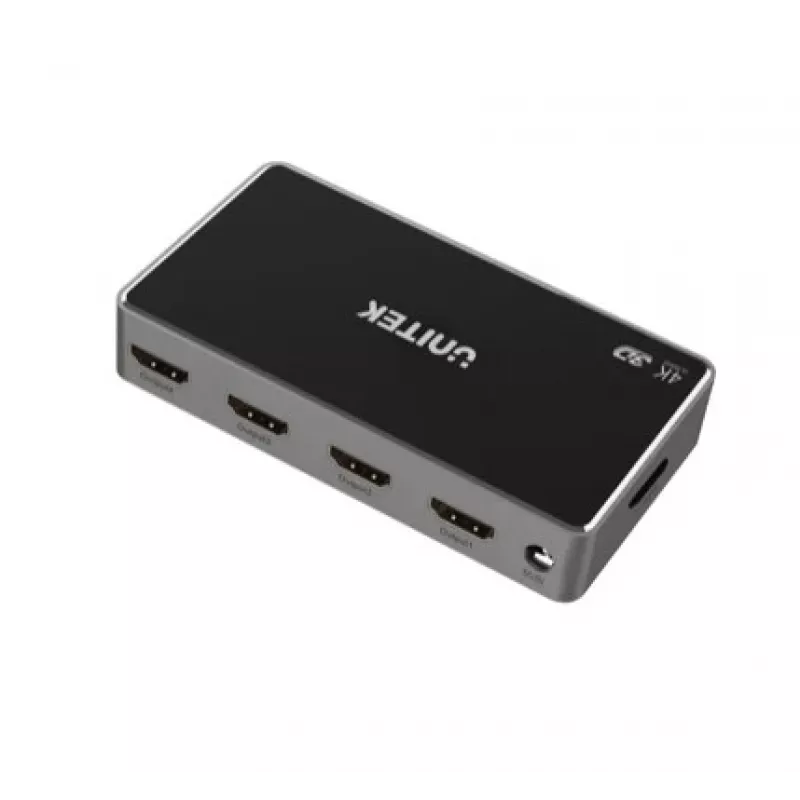 Splitter de vídeo UNITEK V1109A HDMI 4x HDMI 4K 1.4b