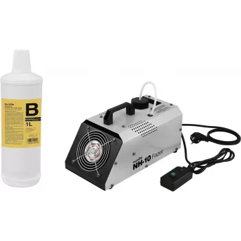 Máquina de fumo EUROLITE NH-10 com 1L de líquido de fumo, gerador de fumo portátil para eventos e palco