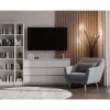Estante top e shop REGAŁ R25 25 cm branco – estante de uma peça