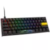 Teclado Ducky One 2 Mini RGB Gaming USB US English preto mecânico com fio