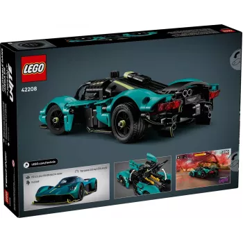 LEGO Technic Conjunto Aston Martin Valkyrie Modelo Escala 1:8, 707 peças, idade recomendada 9+
