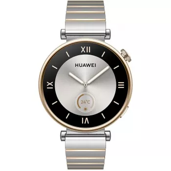 Huawei WATCH GT 4. Diagonal do ecrã: 3,35 cm (1.32), tecnologia do ecrã: AMOLED, resolução do ecrã: 466 x 466 píxeis. Memória flash: 32 GB. WLAN. GPS. Autonomia da bateria