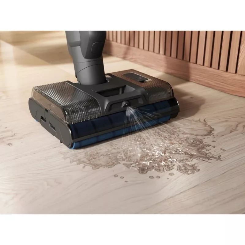 Electrolux EW82U2DB Aspirador vertical 3 em 1 com bateria, húmido e seco, ciclónico, sem saco, 85 W, azul, 4,3 Ah