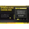 Carregador de pilhas Nitecore D2 — carregador de 2 compartimentos para pilhas AA/AAA/AAAA/C, tensão de entrada 100–240V, tensão de saída 4,2V, preto