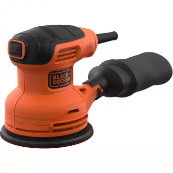 Black & Decker BEW210 lixadeira orbital 14000 rpm preto, laranja