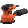 Black & Decker BEW210 lixadeira orbital 14000 rpm preto, laranja