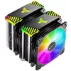 Sistema de refrigeração de computador Jonsbo CR-2000GT refrigerador de processador 12 cm preto 1 unid.