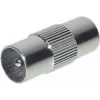 Adaptador coaxial ShiverPeaks 82031-M — ficha coaxial em metal maciço