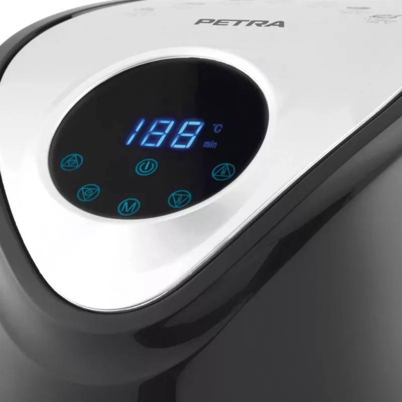 Fritadeira de ar quente Petra PT4221VDEEU7 4,5 l, fritadeira elétrica de bancada