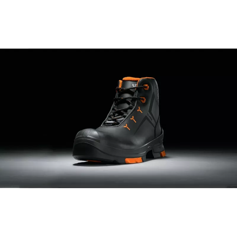 Botas de proteção Uvex 6503/2 S3 tamanho 43 sola PUR W11