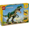 Brinquedo de construção LEGO Creator 3-em-1 T.Rex Conjunto de construção, 626 peças, 150 mm de altura, idade 9+