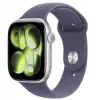Apple Watch Series 11 GPS + Cellular 42mm Caixa de alumínio prateado com bracelete desportiva Purple Fog - M/L
