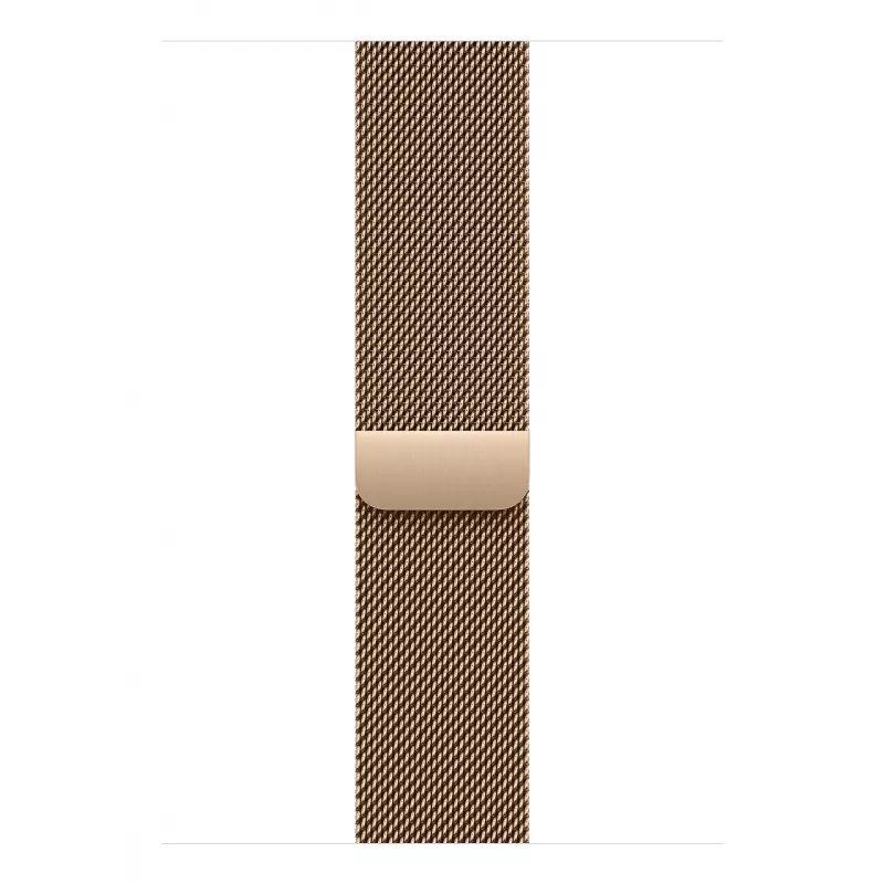 Apple pulseira para relógio milanesa, dourada, 46mm, S/M, MGJ44ZM/A