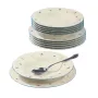 Conjunto de jantar SELECT Marie-Luise 001.727513 de porcelana para 6 pessoas, incluindo peças de servir