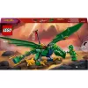 Brinquedo de construção LEGO NINJAGO 71829 Dragão da Floresta Verde do Lloyd, 128 peças, 2 minifiguras, a partir de 6 anos