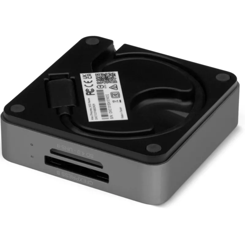 Other World Computing OWC Atlas – Leitor de cartões (SDXC UHS-II, CFexpress tipo B) – USB-C 3.2 Gen 2 (OWCTCCFXBSDRDR)