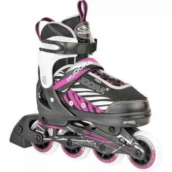 Patins em Linha HUDORA 28136 para Crianças, Meninas, Tamanho Ajustável (33–36)
