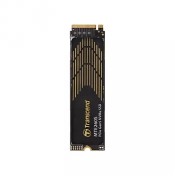 SSD M.2 interno Transcend MTE260S 1 TB – PCIe 5.0 NVMe, 14.000 MB/s leitura, 9.800 MB/s escrita