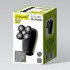 Máquina de barbear elétrica Maestro MR-677 recarregável por USB, caixa à prova de água