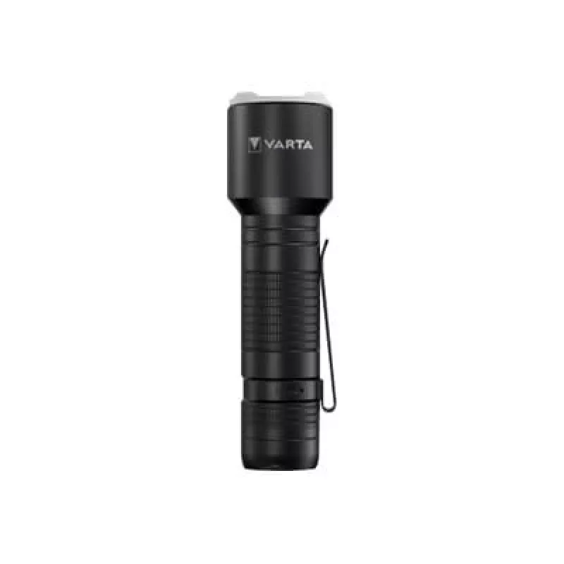Lanterna de mão Varta F30 Pro preta LED 400 lm alumínio