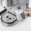 Máquina de café expresso SEVERIN Newspresa KA 5997 — semiautomática, depósito de água de 1 l, 1350 W, café moído, preto/aço inoxidável escovado/cromado