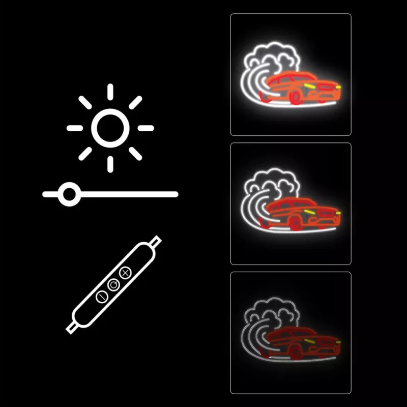 Luzes neon para automóvel MANTA SNL96MT — iluminação de destaque interior/exterior, modelo SNL96MT