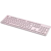 Teclado sem fios CANYON HKB-W01 – layout UK/US, bege, alimentado por pilhas AAA