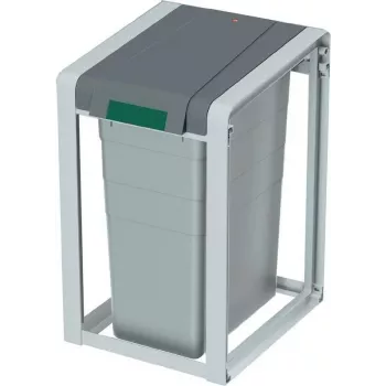Recipiente de resíduos Hailo ProfiLine Öko XL 0935-202 38 l, cinzento