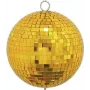 Bola de espelhos EUROLITE 15 cm dourado — bola de discoteca para efeitos de luz